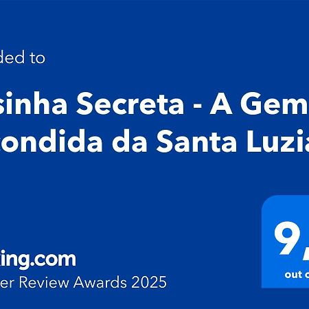 Casinha Secreta - A Gema Escondida Da Santa Luzia Apartment Santa Luzia  Luaran gambar